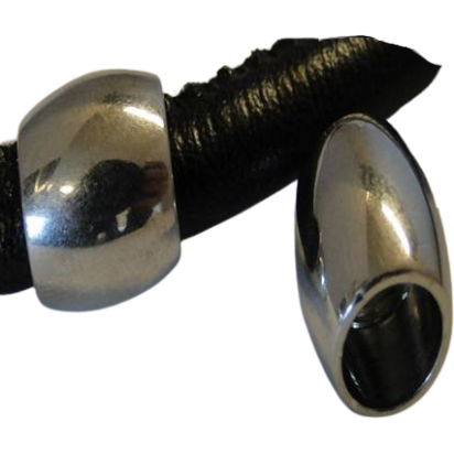 Stainless steel part for leather: SSP-187 7mm (Steel)