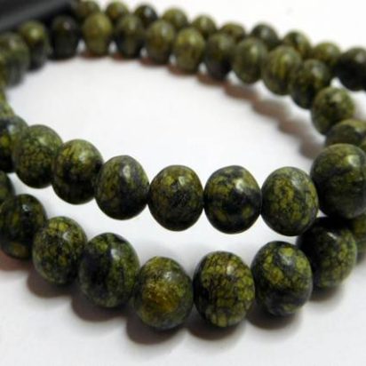 Green Zebra Jasper (8mm)