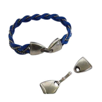 Zamak Clasp: MGL-274 10*3mm (Antique Silver)