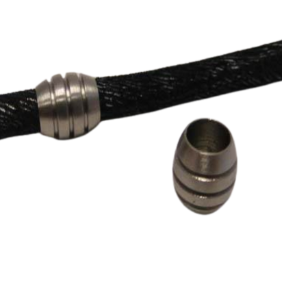 Stainless steel part for leather: SSP-622 6mm (Steel)