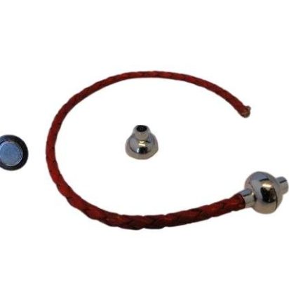 Zamak magnetic clasp: MGL 4 6MM (Antique Silver)