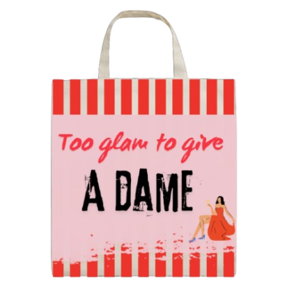 Cotton Tote Bag - glam