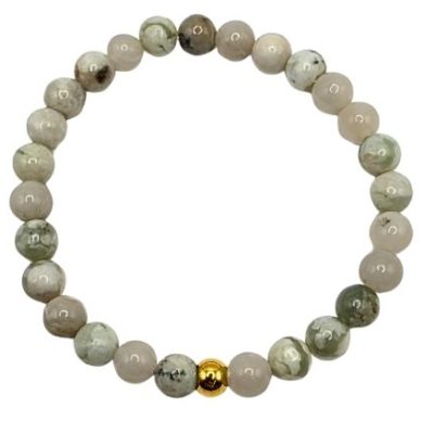 Jade Gemstone Bracelet: Style-537 (6mm)