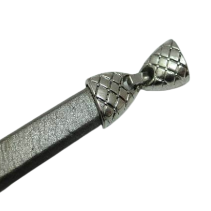Zamak Snap Lock Clasp: MGL-239 10*5.7mm (Antique silver)