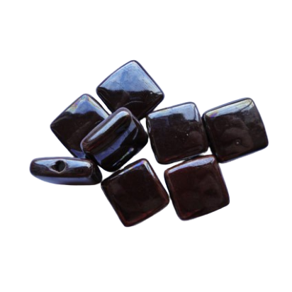 Ceramic Square - 20mm (Brown)