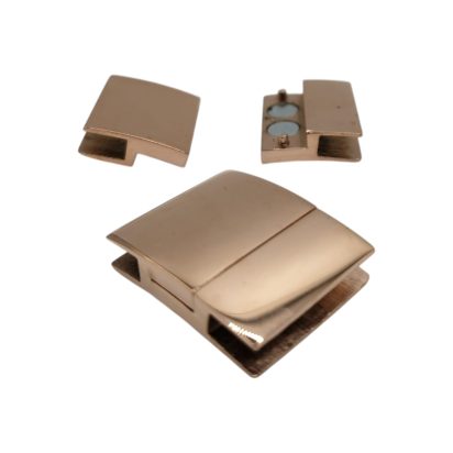 Stainless Steel Magnetic Clasp: MGST-111 20*3,5mm (rose gold)