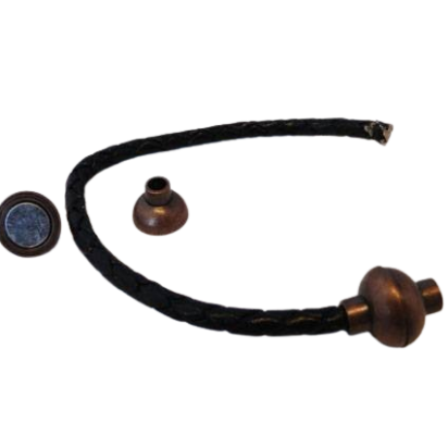 Zamak magnetic clasp: MGL 4 8MM (antique Copper)