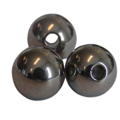 Stainless steel part for round leather: SSP-208 2mm (Steel)
