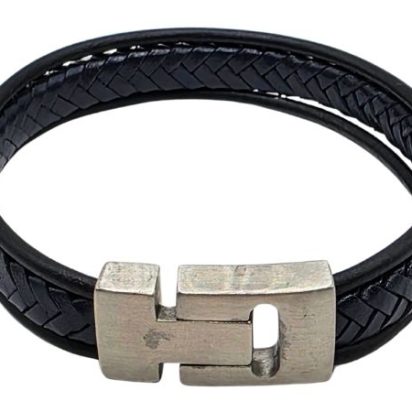Combination Leather Bracelet - Style 208