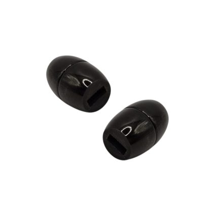 Stainless Steel Magnetic Clasp: MGST-44 5.2*2.3mm (Black)