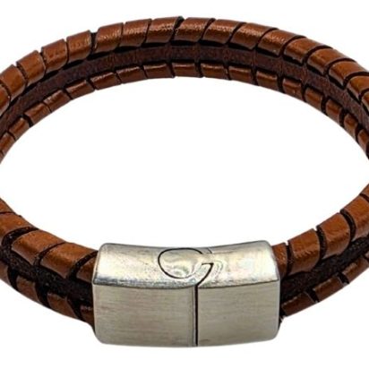 Bruges Braided Leather Bracelet - Style 246