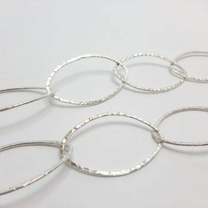 Silver beads chain - 30017