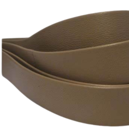 Nappa Leather Flat-Medium Taupe-20mm