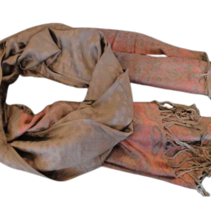Pashmina Shawl-Style1-Brown