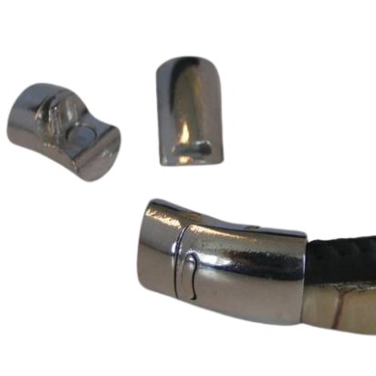 Zamak magnetic clasp: ZAML78 10*6.5mm (Steel)
