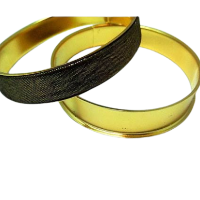 Zamak bracelet blank cuffs: MGL 400 10mm (Gold)
