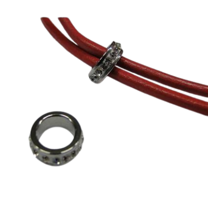 Stainless steel part for leather: SSP-362 8mm (Steel)