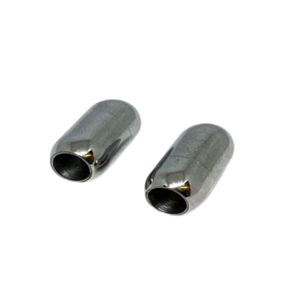 Stainless Steel Magnetic Clasp: MGST-03 6mm (Steel)
