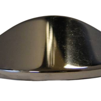 Stainless steel part for leather: SSP-189 10mm (Steel)