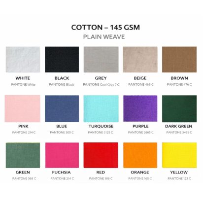 Cotton Bag with Full Gusset- 38 x 41 x 10cm