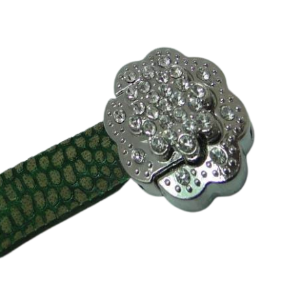 Zamak magnetic clasp: MGL-378 10*2mm (silver)