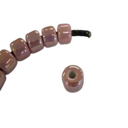 Ceramic Beads - 14mm (Pink AB)