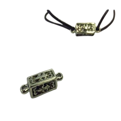 Stainless steel charm SSP-687-21*6.5mm-Steel