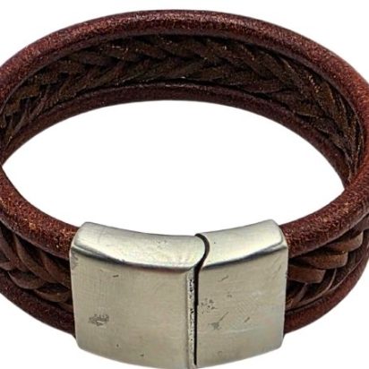 Combination Leather Bracelet - Style 230