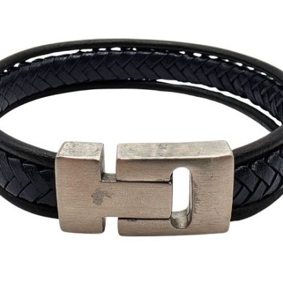 Combination Leather Bracelet - Style 208