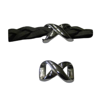 Stainless steel part for leather: SSP-297 7*4mm (Steel)
