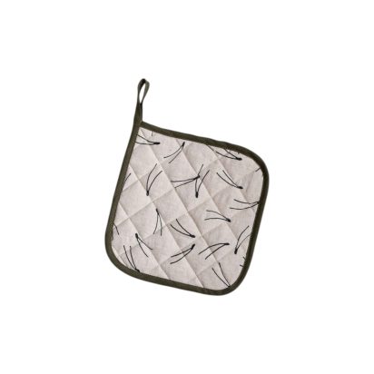 Grey and Black Pattern Oven Holder
