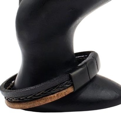 Combination Leather Bracelet - Style 217