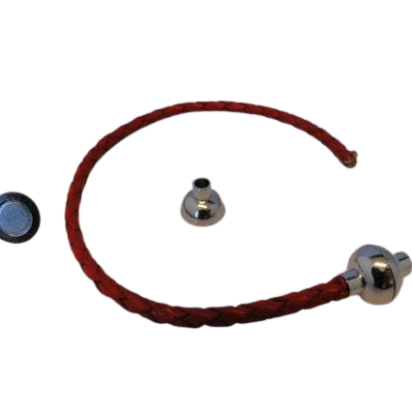 Zamak magnetic clasp: MGL 4 8mm (antique Silver)