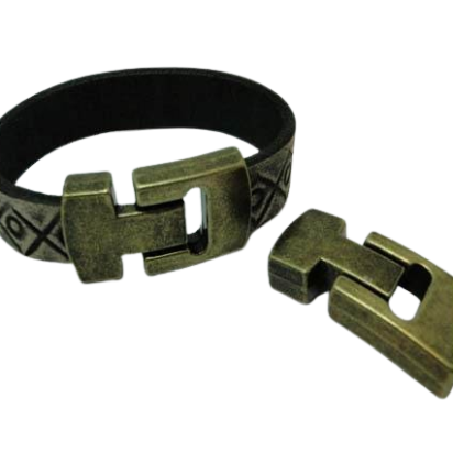 Zamak magnetic claps: MGL-345 15*4mm (Antique Gold)