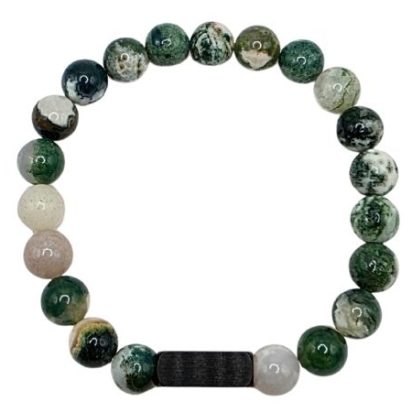 Tree Grain Gemstone Bracelet: Style-530 (8mm)