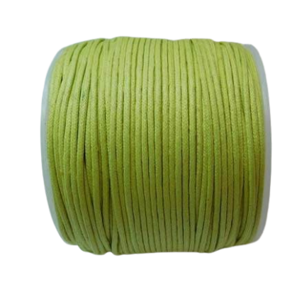 Wax Cotton Cords - 1,5mm - Apple Green