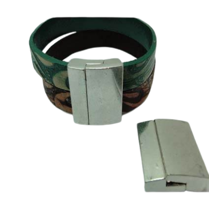 Zamak magnetic claps: MGL-329 20*3mm (steel)