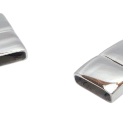 Stainless Steel Magnetic Clasp: MGST-32 13.5*6mm (steel)