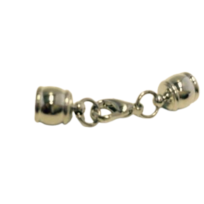 Zamak Lobster Claw Clasp: MGL-282 6mm (STEEL)