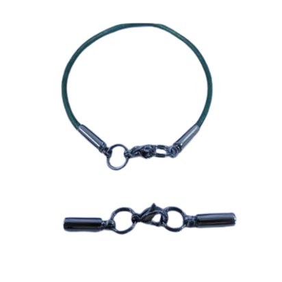 Stainless Steel lobster claw clasp: SSP 219 2.5mm (steel)