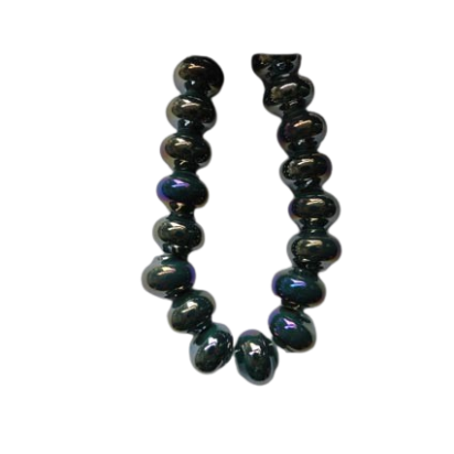 Ceramic Beads - 15*11,5mm (Dark Blue AB)