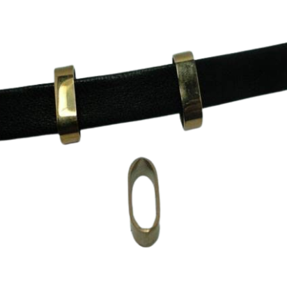 Stainless steel part for leather: SSP-74 13.2*5.8MM (ROSE GOLD)