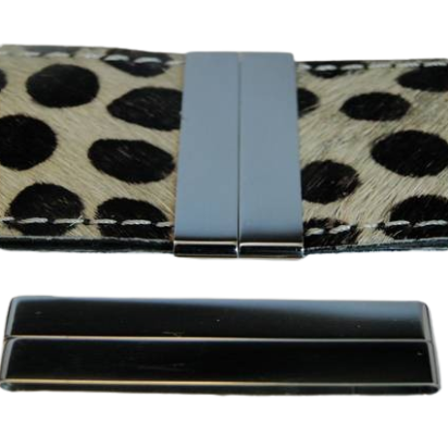 Stainless Steel Magnetic Clasp: MGST-105 40*2,5mm (Steel)