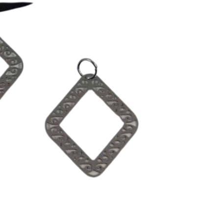 Stainless Steel Pendant: SSP-560 26x28mm (Steel)