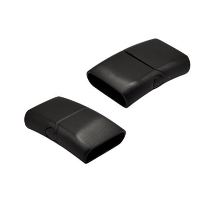 Stainless Steel Magnetic Clasp: MGST-32 14*6mm (matt black)