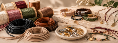 How to Start a Handmade Jewelry Brand with Silk and Leather Cords
