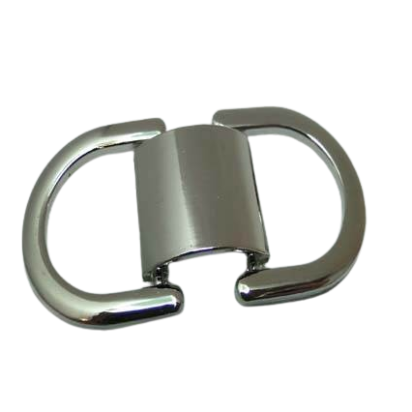 Zamak Belt Buckle Style Clasp: MGL-200 20x14mm (Silver)