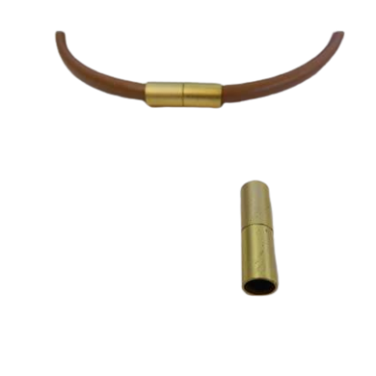 Zamak magnetic clasp: MGL 8 6mm (gold)