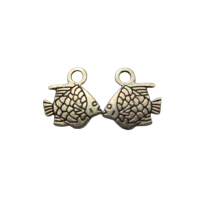 Zamak Silver Plated Bead CA-3145