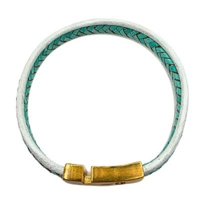 Combination Leather Bracelet - Style 211